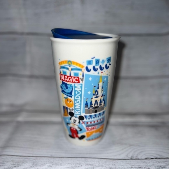 2018 Starbucks Disney Magic Kingdom Ceramic Cup - New - Picture 3 of 7